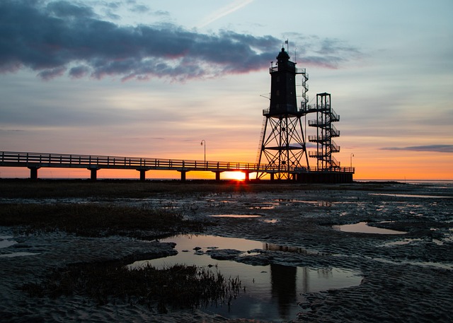 Free Lighthouse North Sea photo and picture