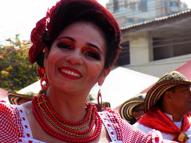 Frau, Tanz, Cumbia, Kultur, Barranquilla