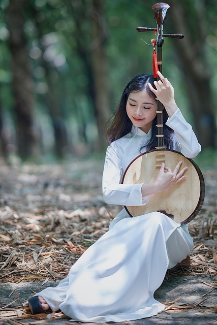 woman, dress, model, banjo, tourism, face, glamour, posing, fashion, asian, retro, elegance, banjo, banjo, banjo, banjo, banjo, glamour