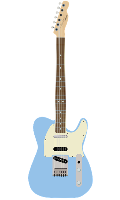 Free guitar fender telecaster illustration
