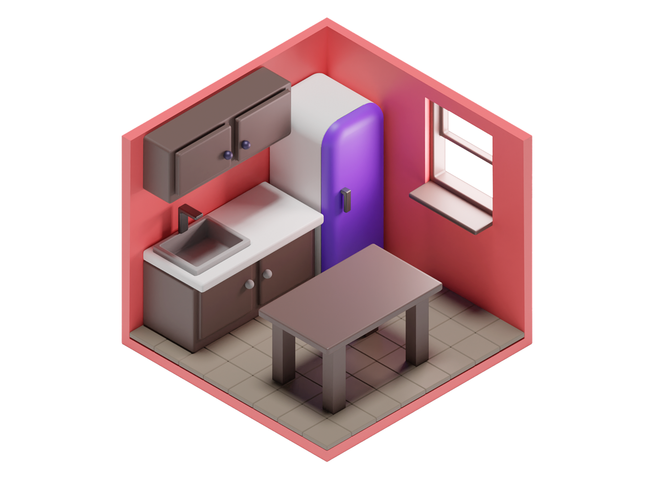 Download free HD stock image of Kitchen Blender Free kitchen blender isometric illustration