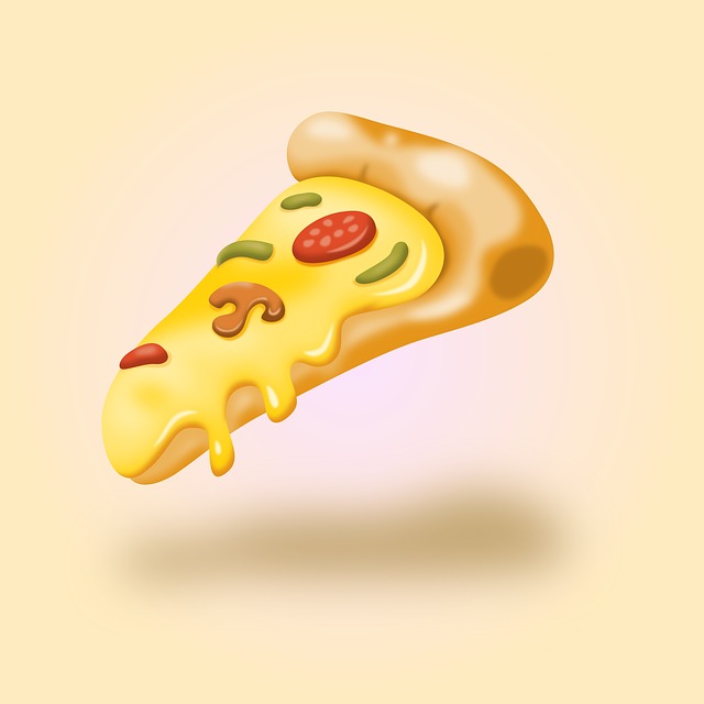 Free food pizza italian cuisine vector