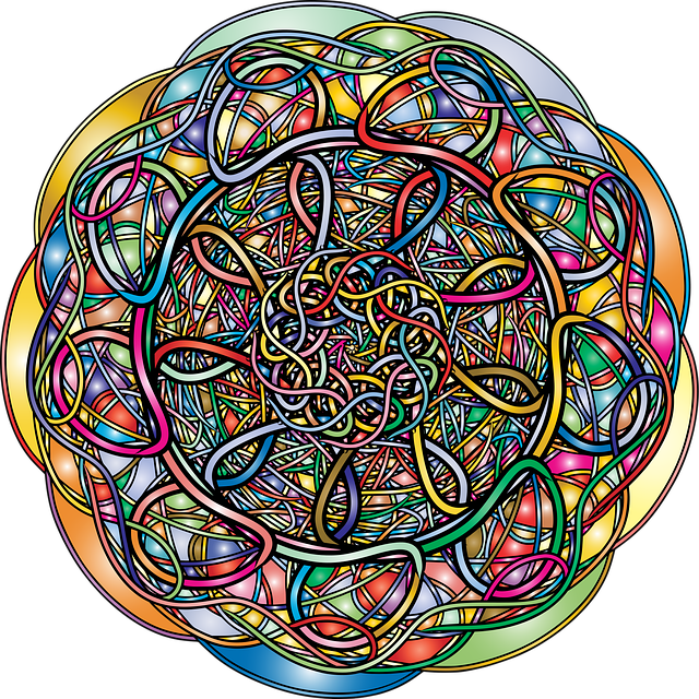 Free mandala pattern background vector