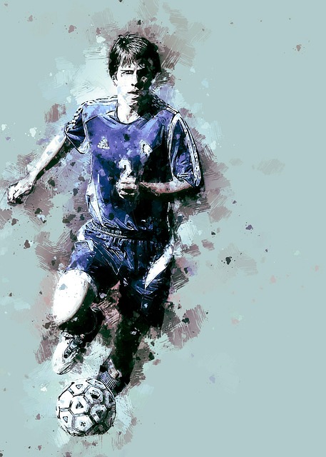 Free soccer soccer player sport illustration