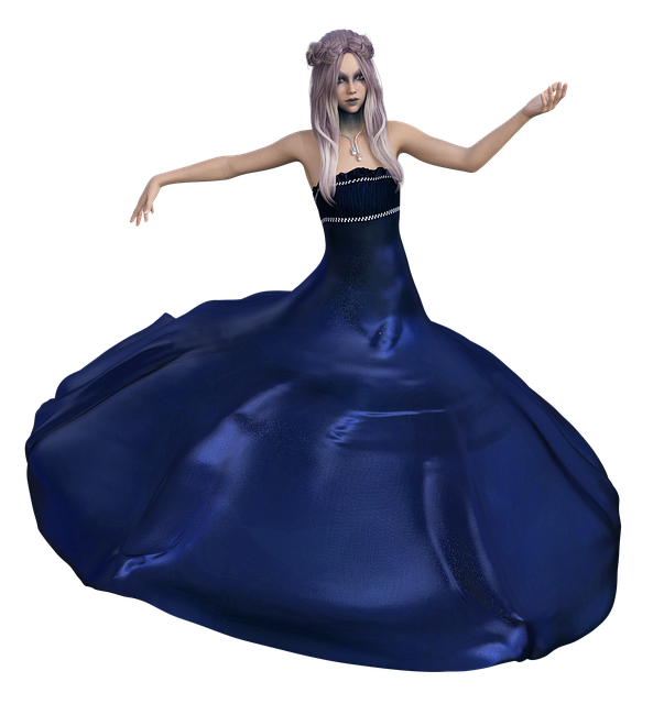 Download free HD stock image of Woman Dress Free woman dress to dance illustration