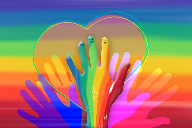Free proudly banner equality illustration