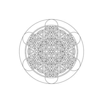 Free Flower Geometry vector and picture