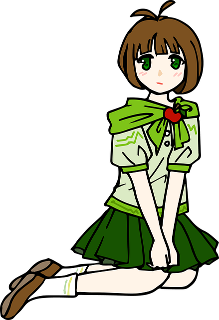 Free Comics Anime Girl illustration and picture