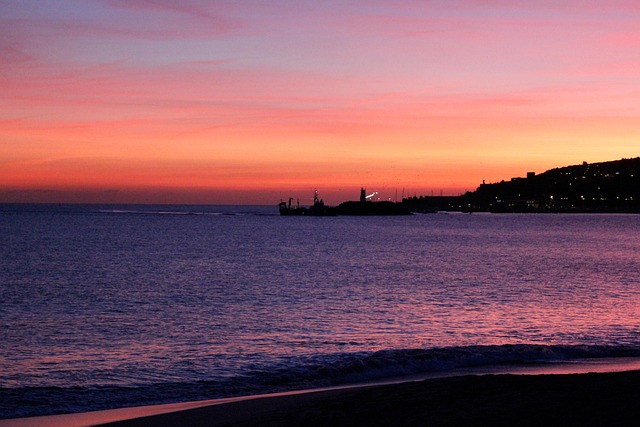 Free Sunset Beach photo and picture