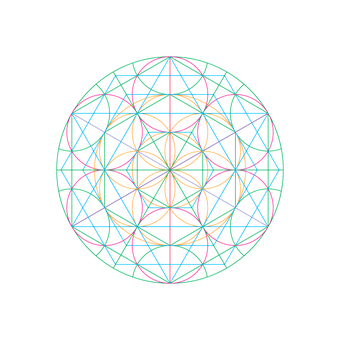 Free Flower Geometry illustration and picture