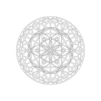Free Flower Geometry illustration and picture