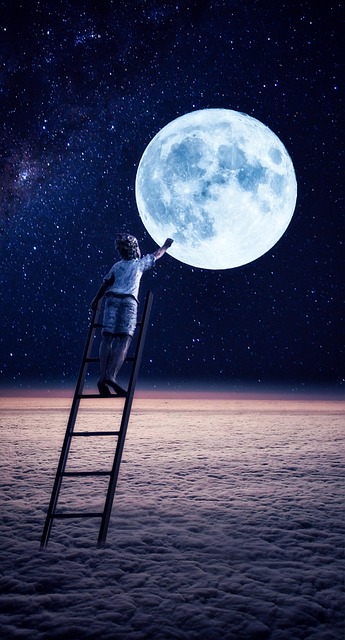 Free moon nature night illustration
