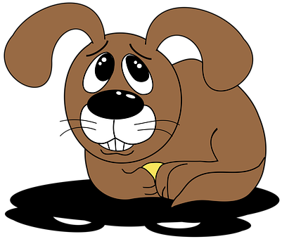 Free Brown Puppy illustration and picture