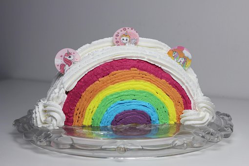 Free Rainbow Cake Rainbow photo and picture