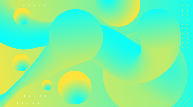 Free gradient fluid abstract vector
