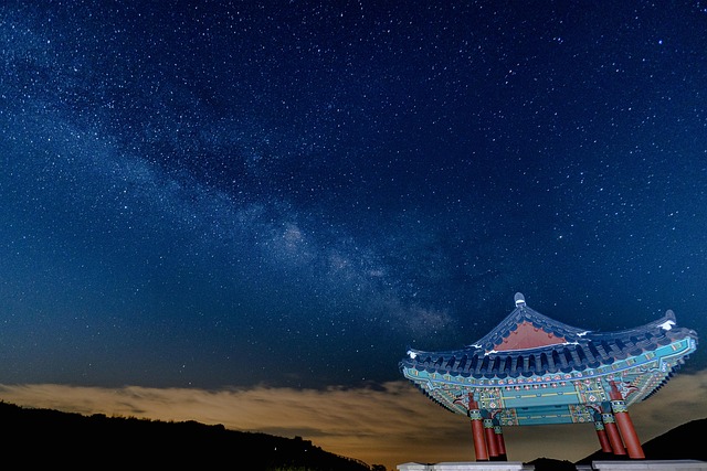 Free Milky Way Night Sky photo and picture