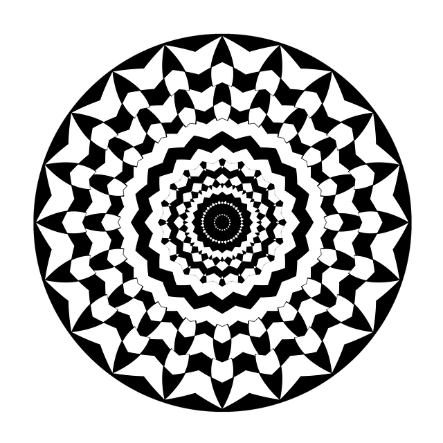 Download free HD stock image of Rosette Mandala Free rosette mandala circle illustration