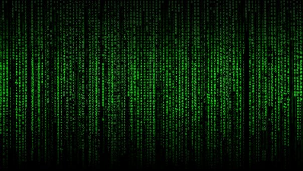 Matrix, Green, Grün, Code