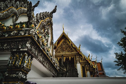 Bangkok, Thailand, Asien, Gadebillede