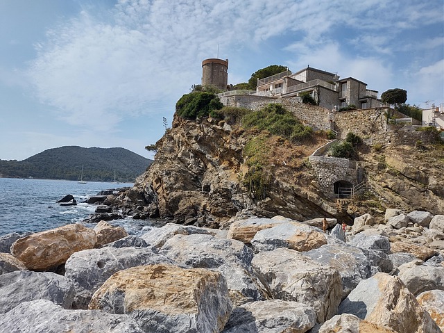 Landschaft, Meer, Sommer, Elba