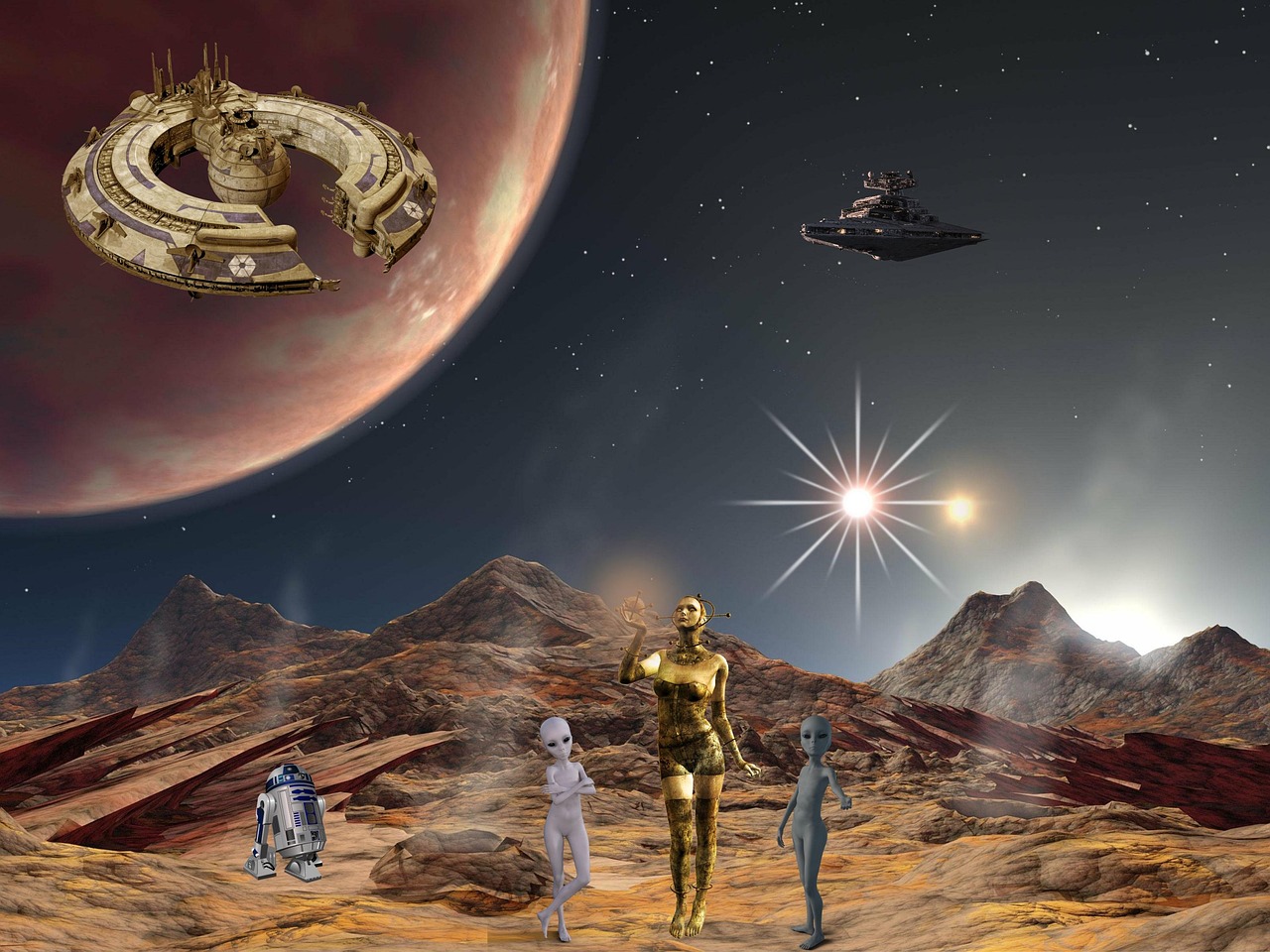 Space Planet Aliens - Free image on Pixabay