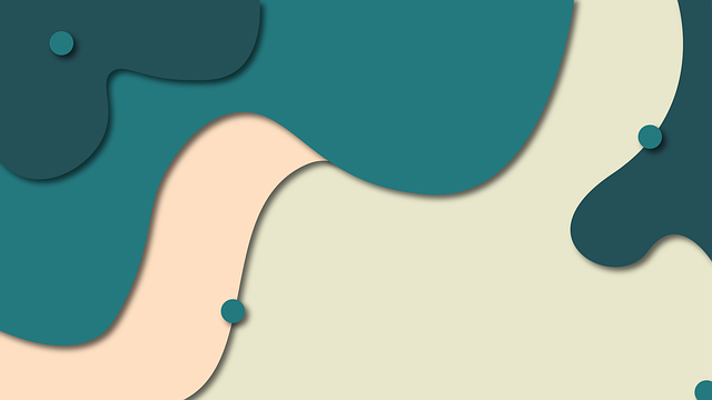 Free abstract waves background illustration