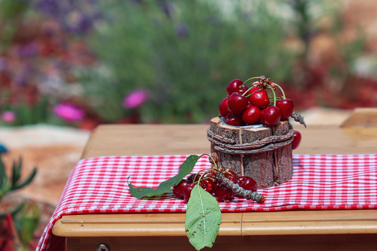 Cherries - free online jigsaw puzzle photo
