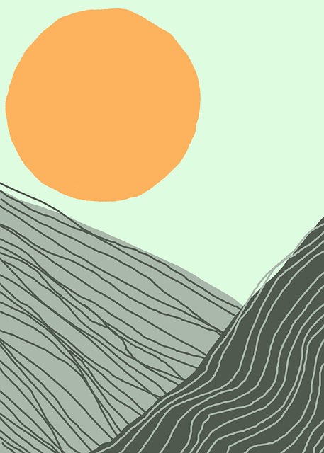 Montanha, Sol, Estilo Boho