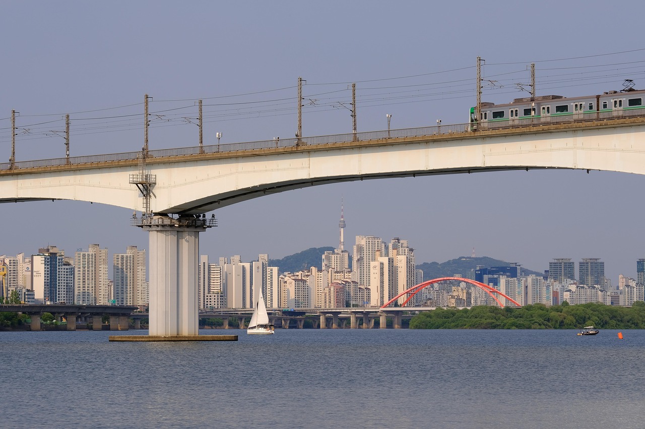 Han Riber Han River Sundown City - Free photo on Pixabay