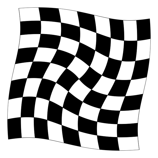 Free chess template diamonds illustration