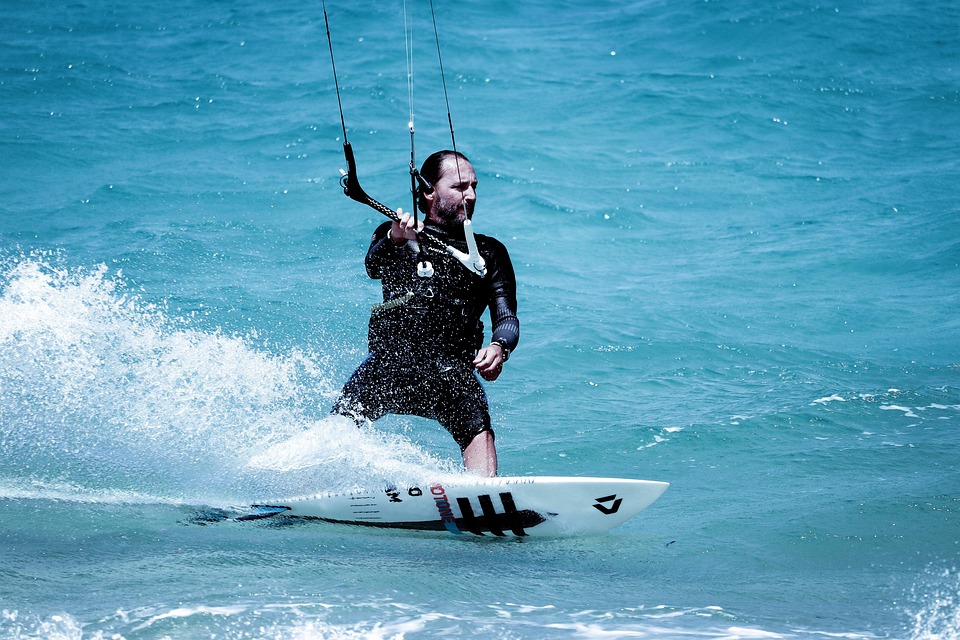 Surf De Vela Kitesurfista Foto gratis en Pixabay