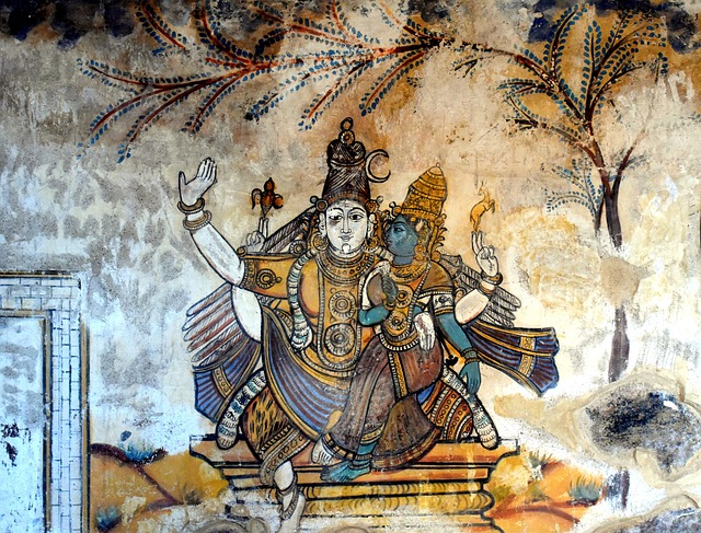 Thanjavur, Indien, Tamilnadu, Tempel