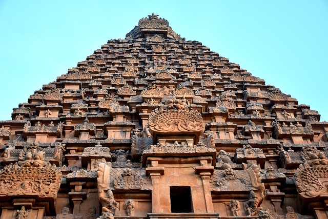 Thanjavur, Indien, Tamilnadu, Tempel