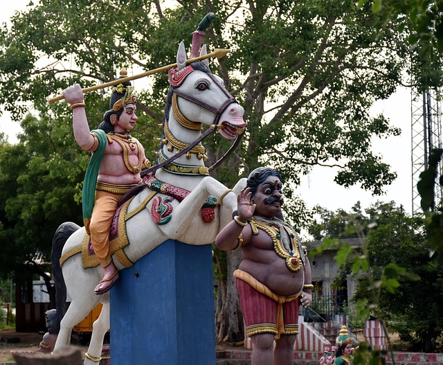 Indien, Tamilnadu, Tempel, Geschichte