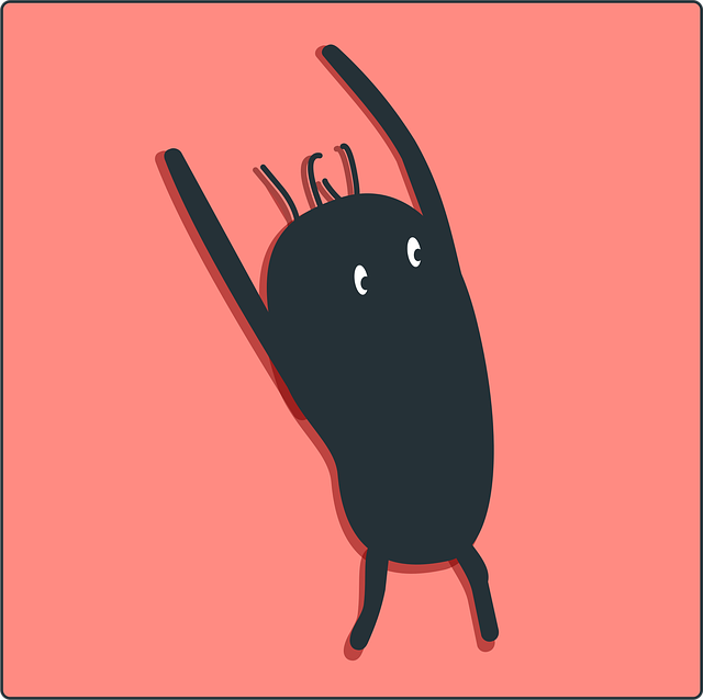 Free angry excited character vector