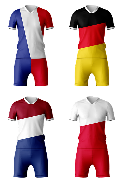 Fodbolddragter, Landshold, Flag Designs
