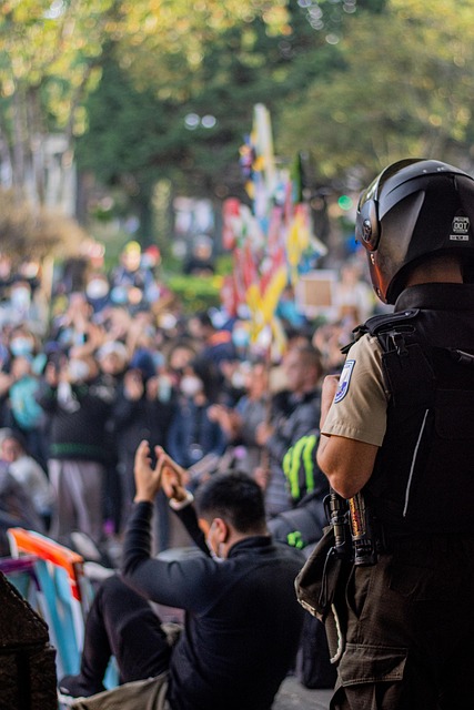 Free Protest Policeman photo and picture