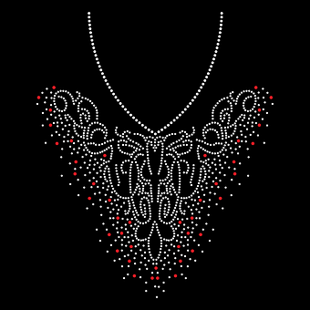 Strass, Bordado, Aplique, Vestimenta