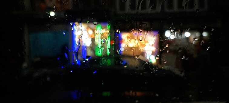 Free City Rain photo and picture