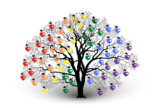 Free pride equality lgbtq illustration