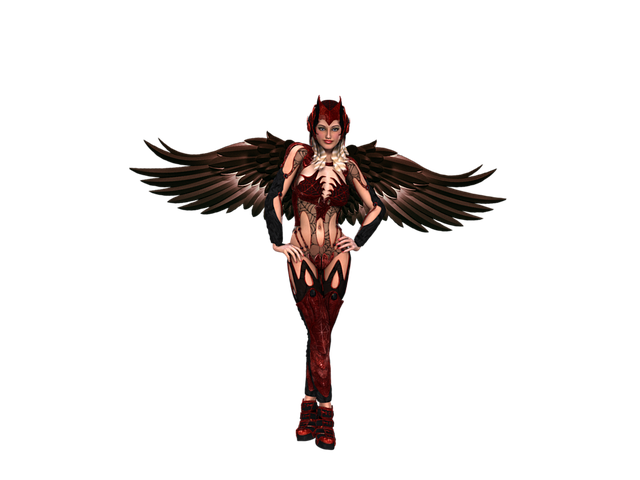 Download free HD stock image of Angel Woman Free angel woman costume illustration