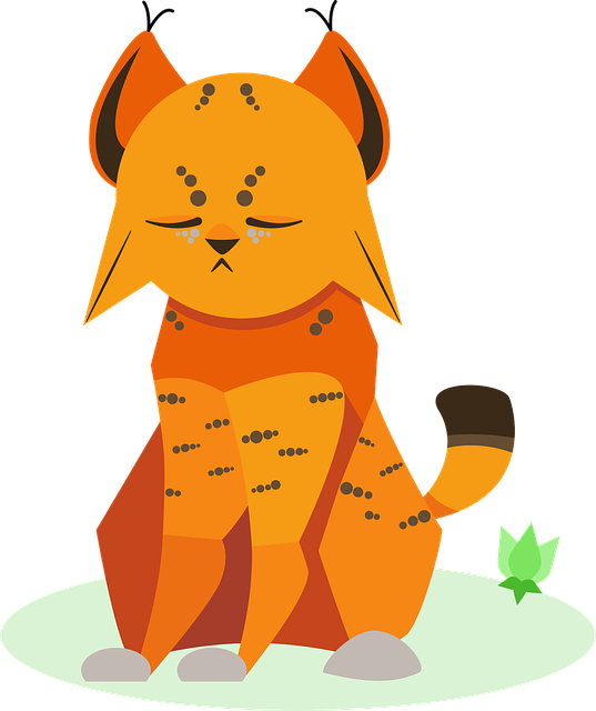 Free Lynx Cartoon Lynx vector and picture