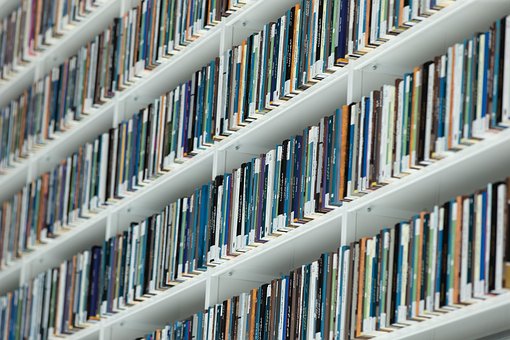 Livros, Estantes De Livros, Biblioteca