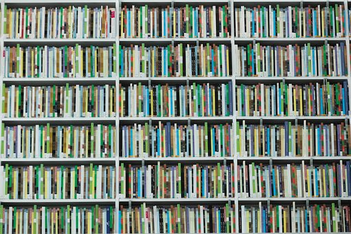 Livros, Estante De Livros, Biblioteca