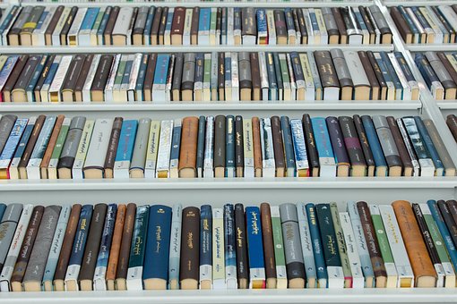 Livros, Estante De Livros, Biblioteca