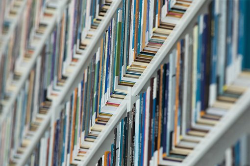 Livros, Estante De Livros, Biblioteca