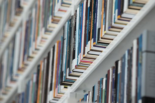 Livros, Estante De Livros, Biblioteca