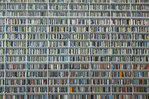 Livros, Estante De Livros, Biblioteca
