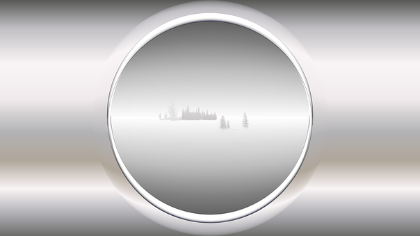Hd Tapet, Sfære, Vinter Scene, 3D