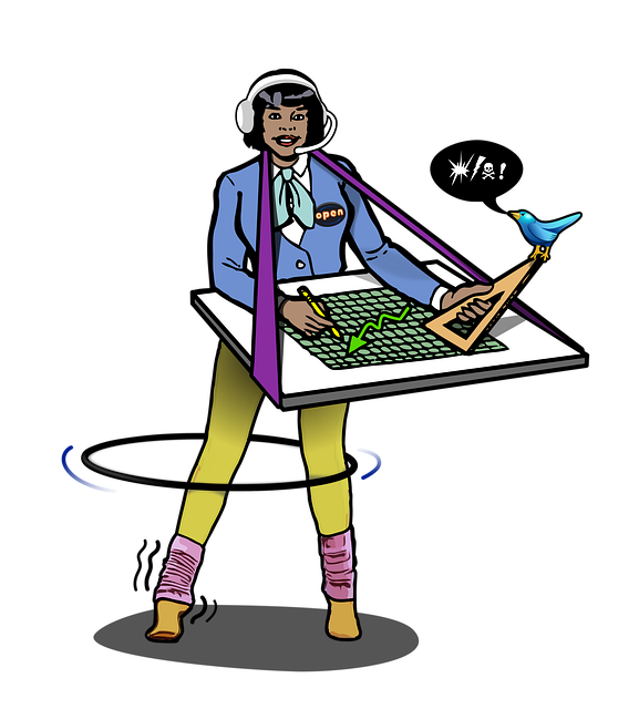 Free work company nomadic illustration